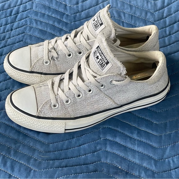 Converse Shoes - Converse Shoes Womens 8.5 Chuck Taylor All Star Gray Low Madison Sneaker